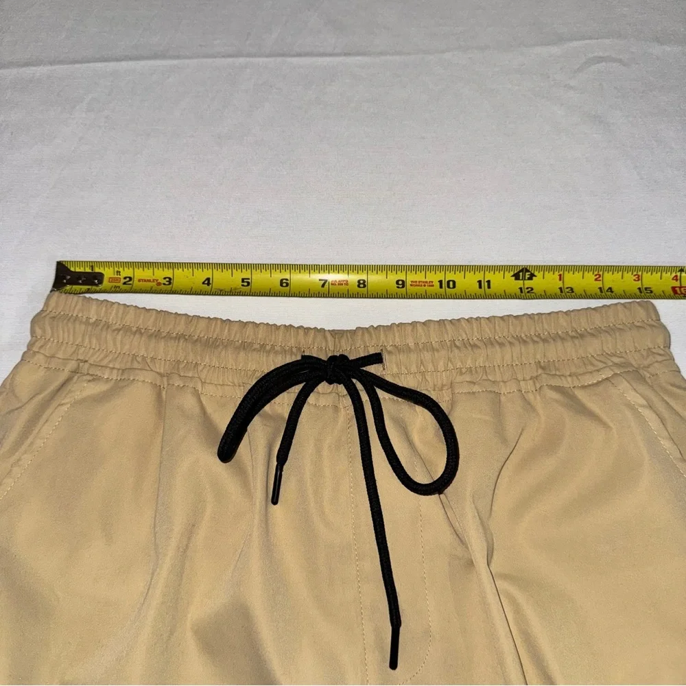 Rebel Minds Men's Tan Stacked Cargo Pants Size‎ Medium